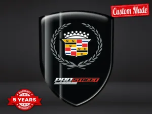 Cadillac Logo Auto Fashion Max Durevole Pro Edizione ST